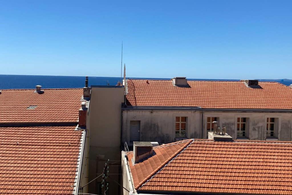 Cosy Penthouse Old Town Sea View Little Terraces Air Conditionned นีซ ภายนอก รูปภาพ