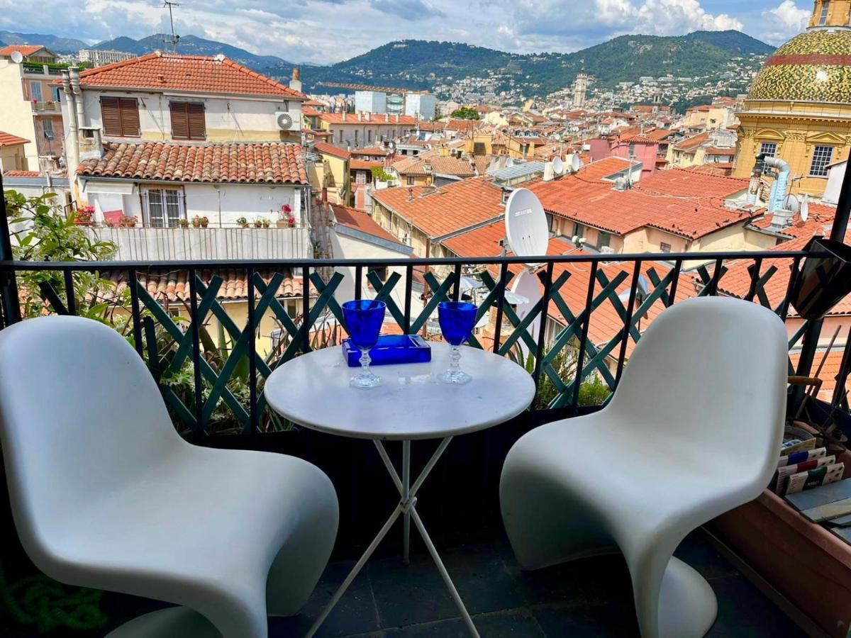Cosy Penthouse Old Town Sea View Little Terraces Air Conditionned นีซ ภายนอก รูปภาพ