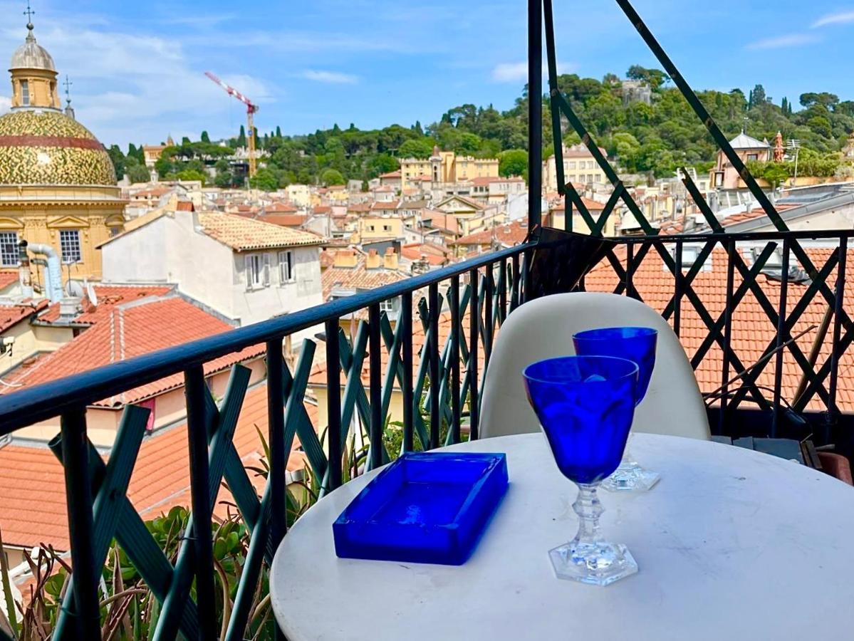Cosy Penthouse Old Town Sea View Little Terraces Air Conditionned นีซ ภายนอก รูปภาพ
