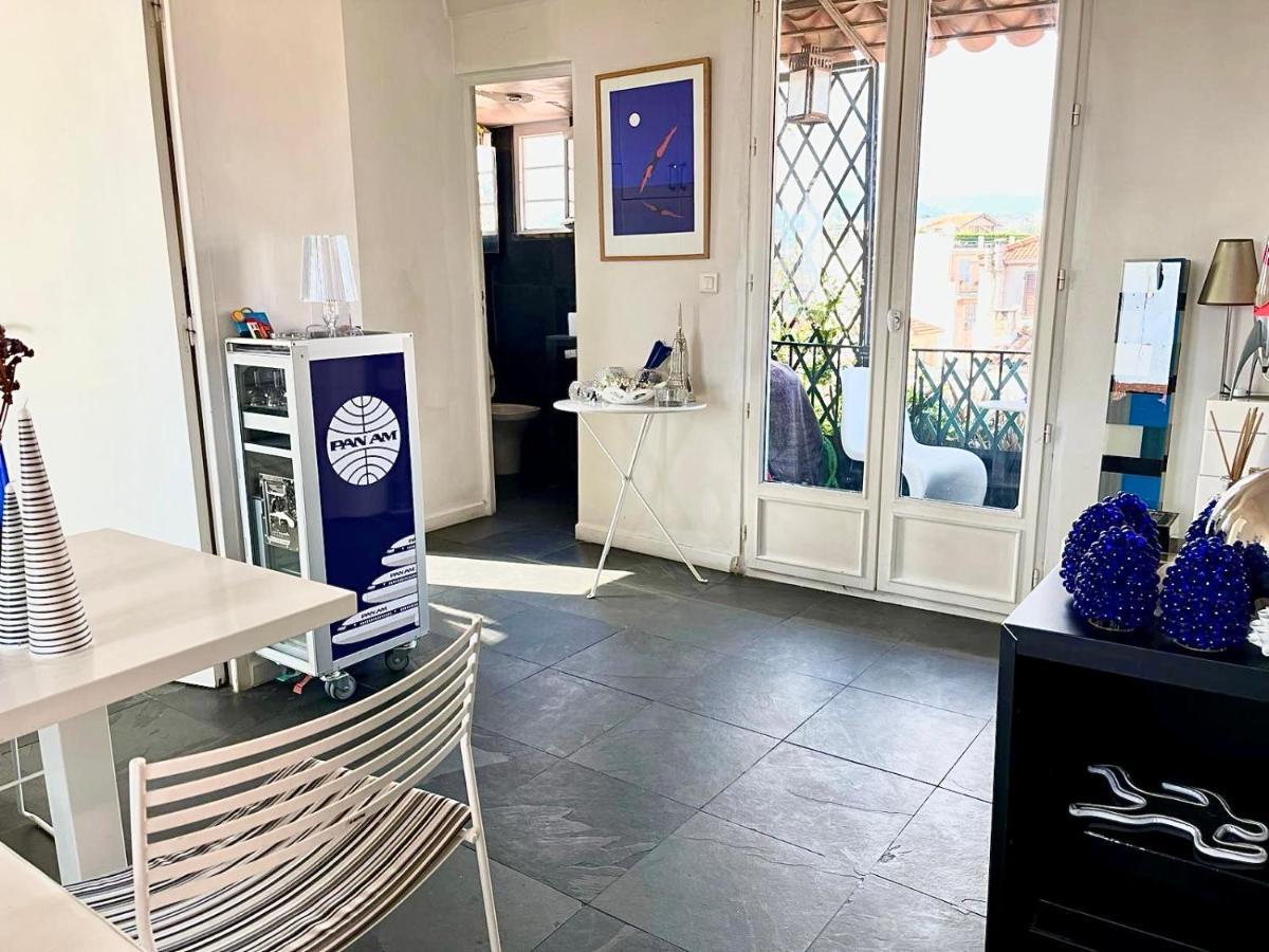 Cosy Penthouse Old Town Sea View Little Terraces Air Conditionned นีซ ภายนอก รูปภาพ